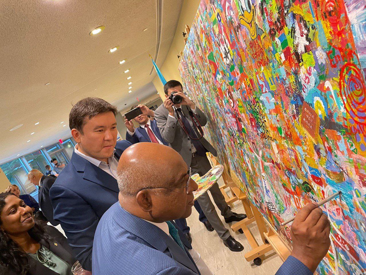 Картина мира в штаб квартире ООН