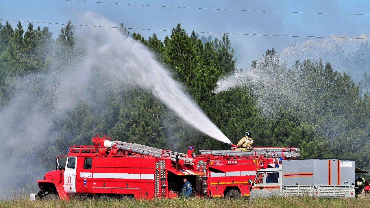 В Карагандинской области создали дополнительные лесные пожарные станции