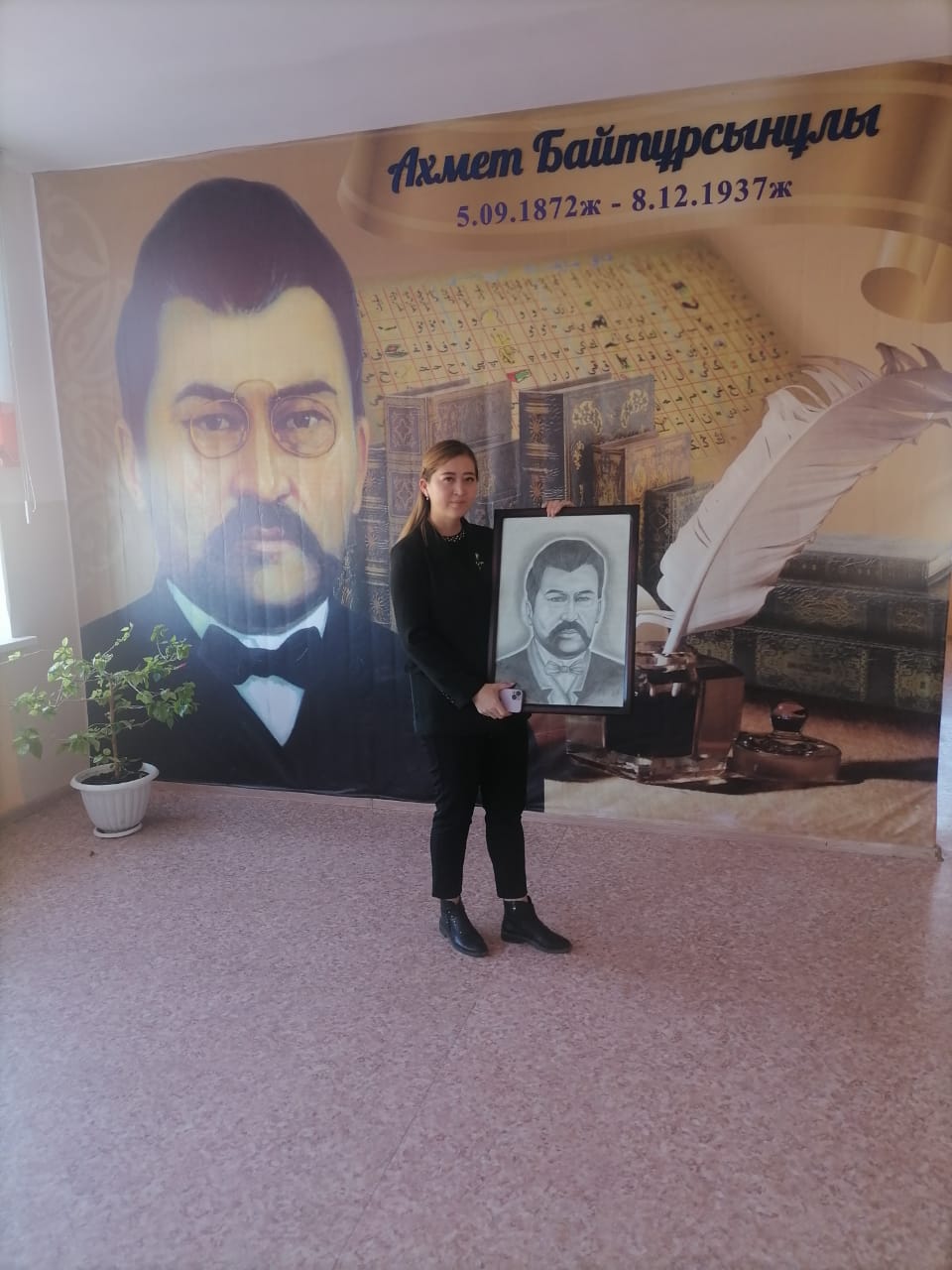 Осужденный написал портреты Ахмета Байтурсынова и Мухтара Ауэзова