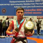 Спасатель из Караганды взял «золото» на чемпионате РК по смешанным единоборствам