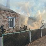 Из-за пожара жители Уштобе остались без крова