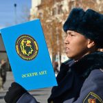 Клятву верности дали молодые уланы Карагандинского военного колледжа