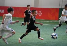 В Караганде стартовал зимний сезон Freedom Balalar Futbol Ligasy