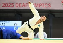 Громкая победа: дзюдоист из Темиртау стал чемпионом XXV летних Сурдлимпийских игр в Токио