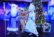 А я работаю Снегурочкой