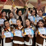 Творческий коллектив поселка Сарышаган вернулся с Гран-при из Туркестана