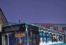 В Караганде на линию вышли новогодние маршруты