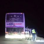 На автодороге Кызылорда – Жезказган – Караганда – Шидерты спасли замерзающих пассажиров