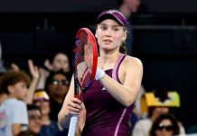 Лидер сборной РК по теннису Елена Рыбакина вышла в четвертьфинал турнира категории WTA-500 в Австралии