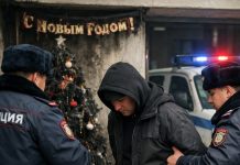 На 10 суток арестовали жителя Темиртау за порчу новогодних украшений