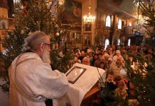 В храмах Караганды состоялись рождественские богослужения