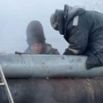 Из-за аварии на магистральной теплотрассе Темиртау часть жителей осталась без тепла и горячей воды