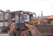 В Темиртау на металлургическом комбинате ведется строительство современного сортопрокатного стана