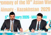 В 2029 году в Казахстане пройдут зимние Азиатские игры