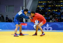 Республиканский чемпионат по самбо в Караганде собрал лучших спортсменов страны