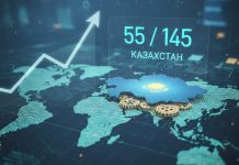 В индексе экономической сложности Казахстан занимает 55 место