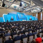 С участием Главы государства Касым-Жомарта Токаева во Дворце Независимости проходит ІІІ Республиканский форум депутатов маслихатов всех уровней