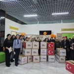 В Караганде 100 многодетных и социально уязвимых семей получили продуктовые наборы