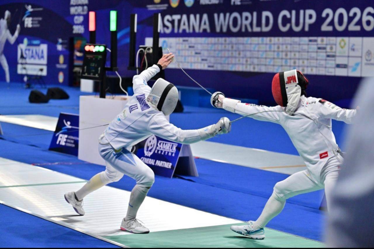 Шпажист Руслан Курбанов завоевал «серебро» Кубка мира в Астане