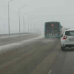 На автобане Астана – Караганда действует ограничение