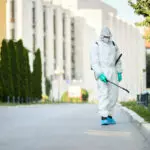 Против комаров: в Балхаше проводятся дезинсекционные работы