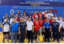 Кубок президента Федерации волейбола ветеранов разыграли в столице