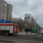 В Темиртау автобус врезался в опору светофора: пострадали пассажиры