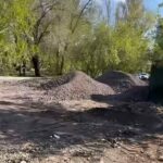 В Караганде приступили к благоустройству заездов во дворы и парковок