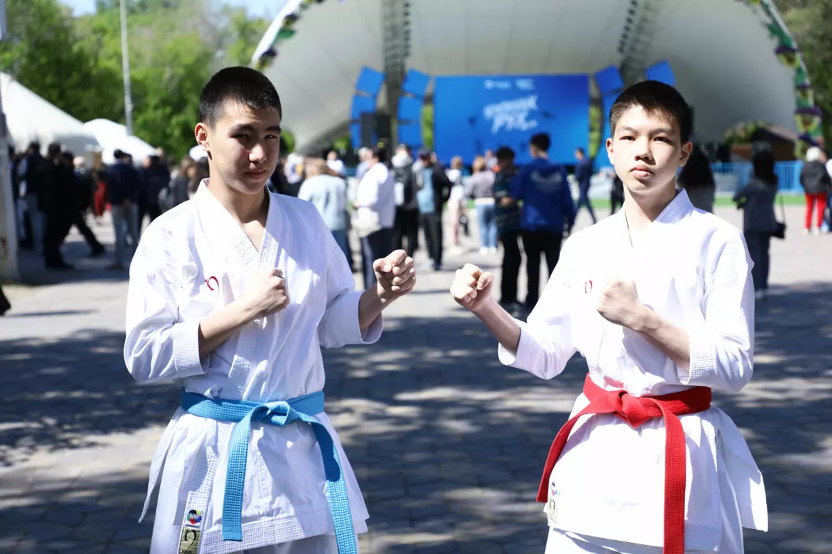 «Чемпиондық рух»: спортивный дух объединил карагандинцев