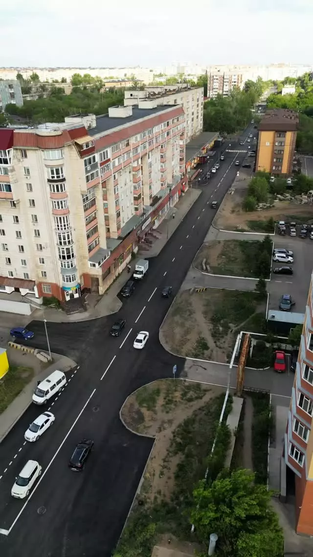 В Караганде завершили ремонт одной из автодорог на Юго-Востоке