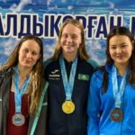 Карагандинская пловчиха Ксения Игнатова установила рекорд страны
