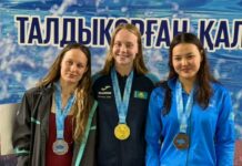 Карагандинская пловчиха Ксения Игнатова установила рекорд страны