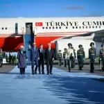 Касым-Жомарт Токаев встретил Президента Турции Реджепа Тайипа Эрдогана, прибывшего в Казахстан с государственным визитом