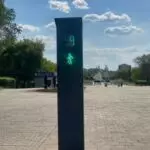 «Умный переход» с Face ID заработал в Караганде у Центрального парка