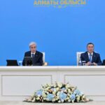 Глава государства прибыл с рабочей поездкой в Алматинскую область