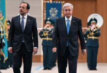 Президент Кипра прибыл в Казахстан с официальным визитом