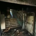 В Темиртау при пожаре в пятиэтажке спасатели вывели из дома взрослых и детей
