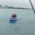 Сотрудники МЧС спасли двух человек на городском пляже в Приозерске
