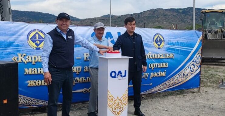 Трасса Каркаралинск — Егиндыбулак: холодный ресайклинг в горячий сезон