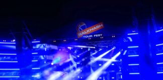 Первый день Balkhash Tour Fest завершился ярким вечерним шоу