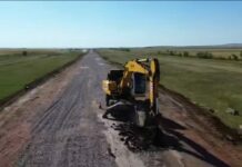 По гладкой скоростной дороге из Кызылординской в Карагандинскую область