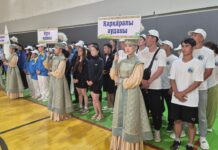 Сельчане вышли на старт