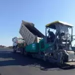 В регионе на участке республиканской трассы продолжается ремонт