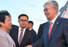 Касым-Жомарт Токаев по приглашению Председателя КНР Си Цзиньпина прибыл с рабочим визитом в Шанхай