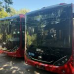 Новые автобусы вышли на маршрут № 03 в Темиртау