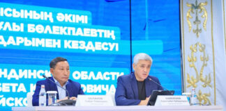 Ермаганбет Булекпаев: «Абайский район – один из самых чистых»