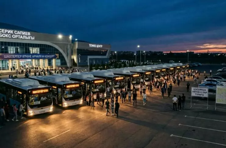 Дополнительно 30 пригородных автобусов выделят в Караганде
