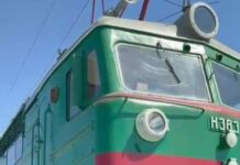 Парк железнодорожников открыли в Сарышагане