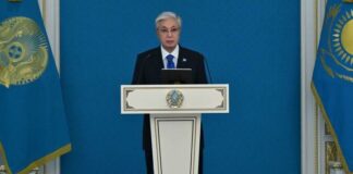Президент выступил на телемосте, посвященном началу строительства автодорог, соединяющих Кызылорду, Улгайсын и Бейнеу с Саксаульском