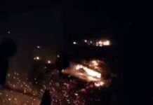 В Бухар-Жырауском районе сгорело более 80 гектаров